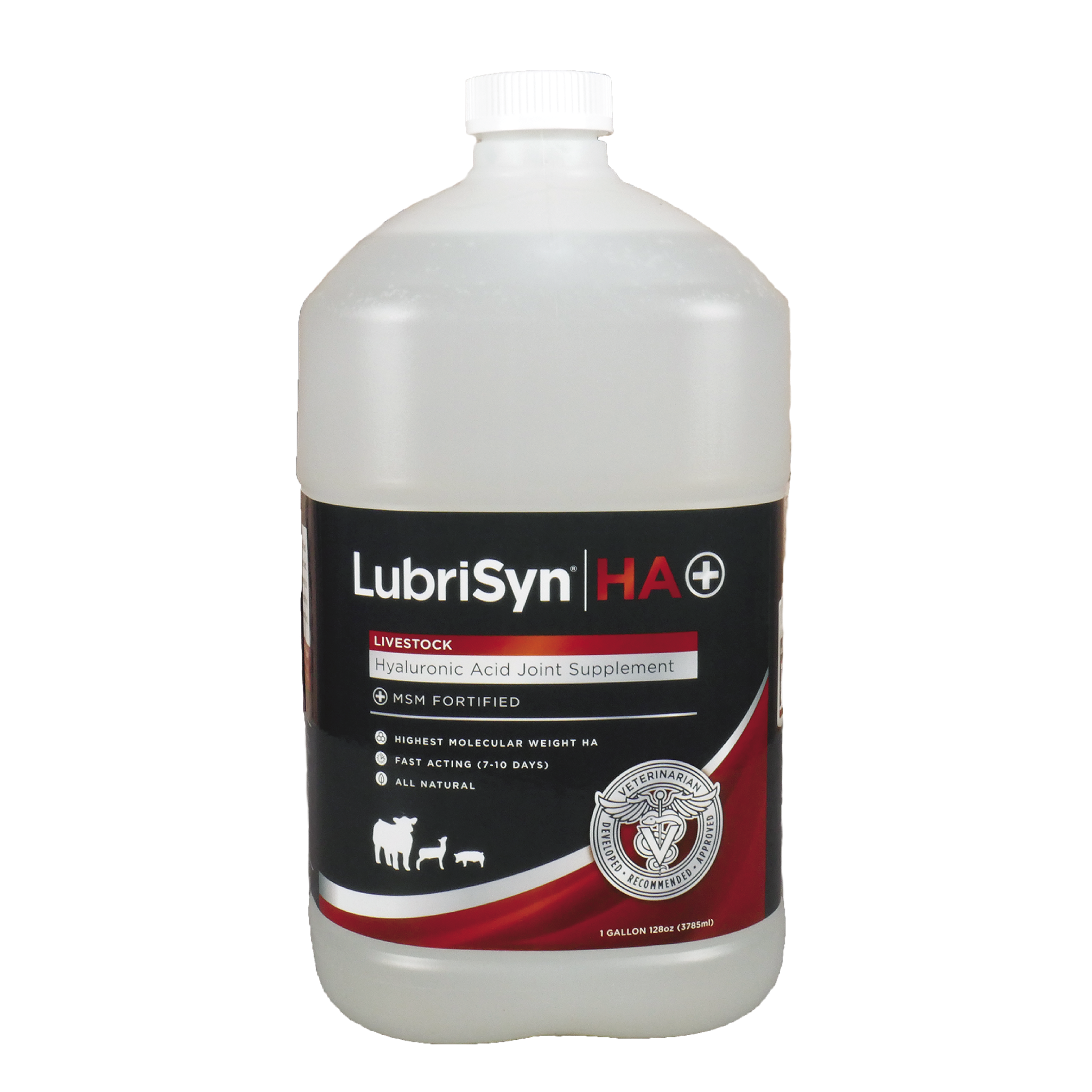 LubriSyn HA + msm livestock gallon.