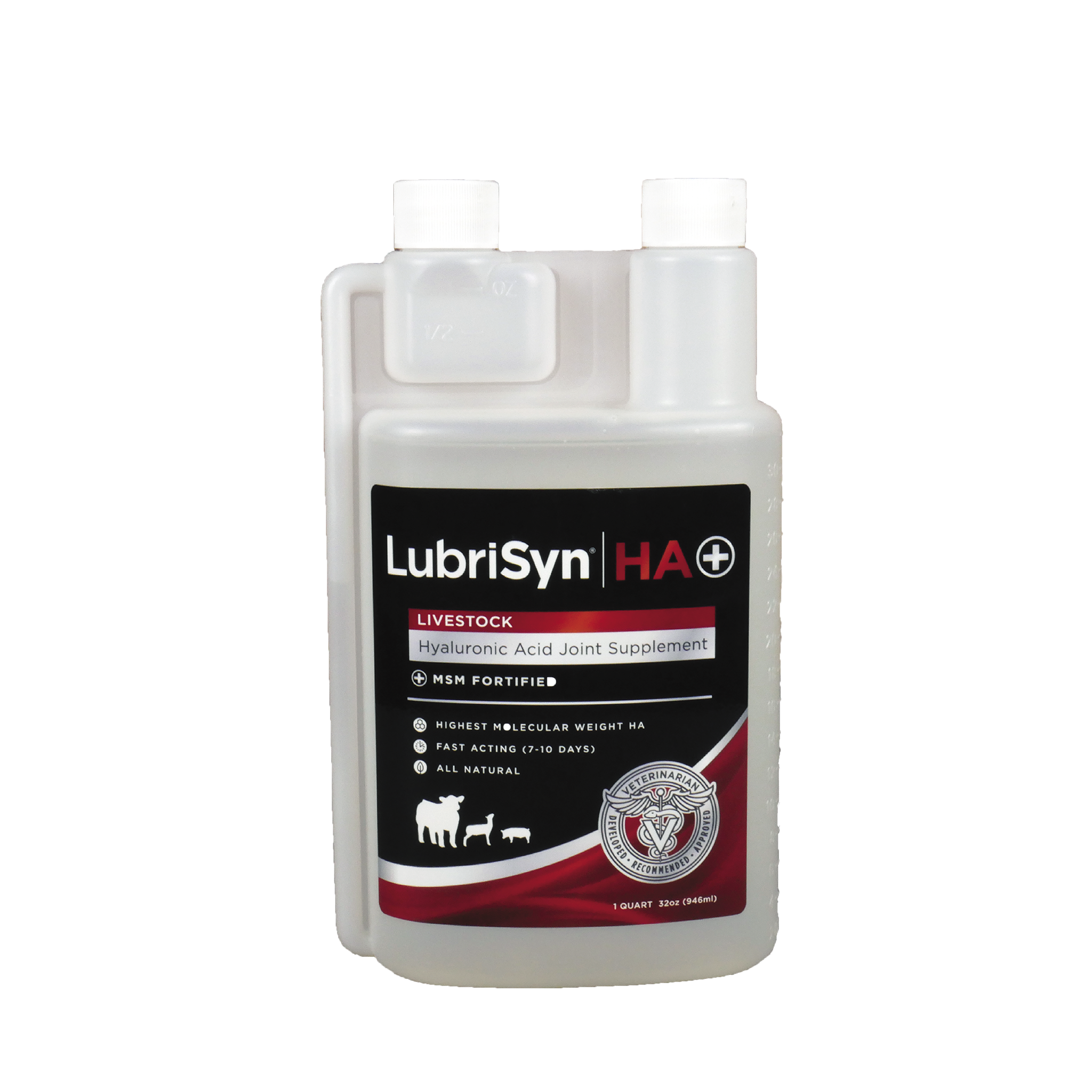LubriSyn HA + msm livestock quart.