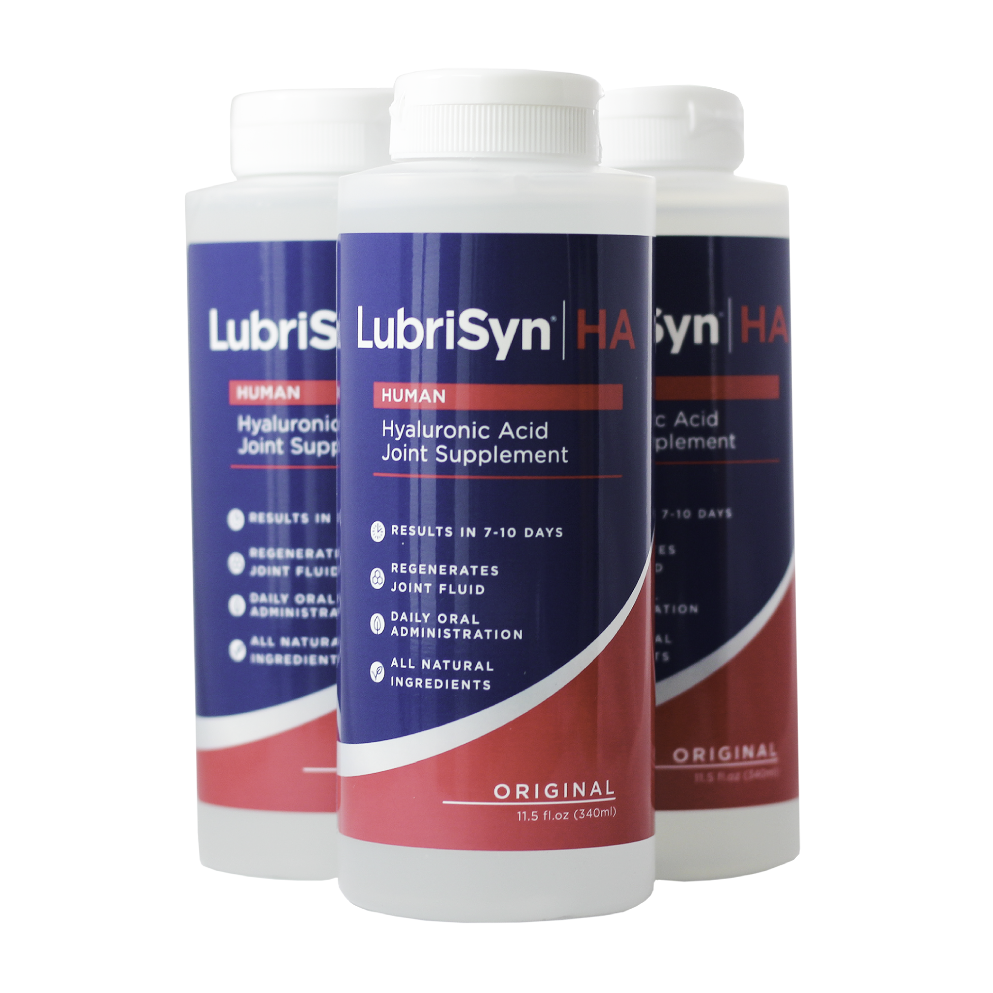 LubriSyn HA human original flavor three month supply.